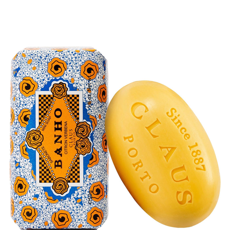 Claus Porto "Banho" - Citron Verbena Soap 150g.