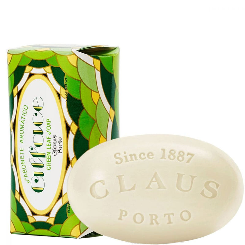 Claus Porto "Alface" - Green Leaf Soap 150g.