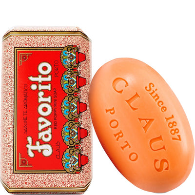 Claus Porto "Favorito" - Red Poppy Soap 150g.