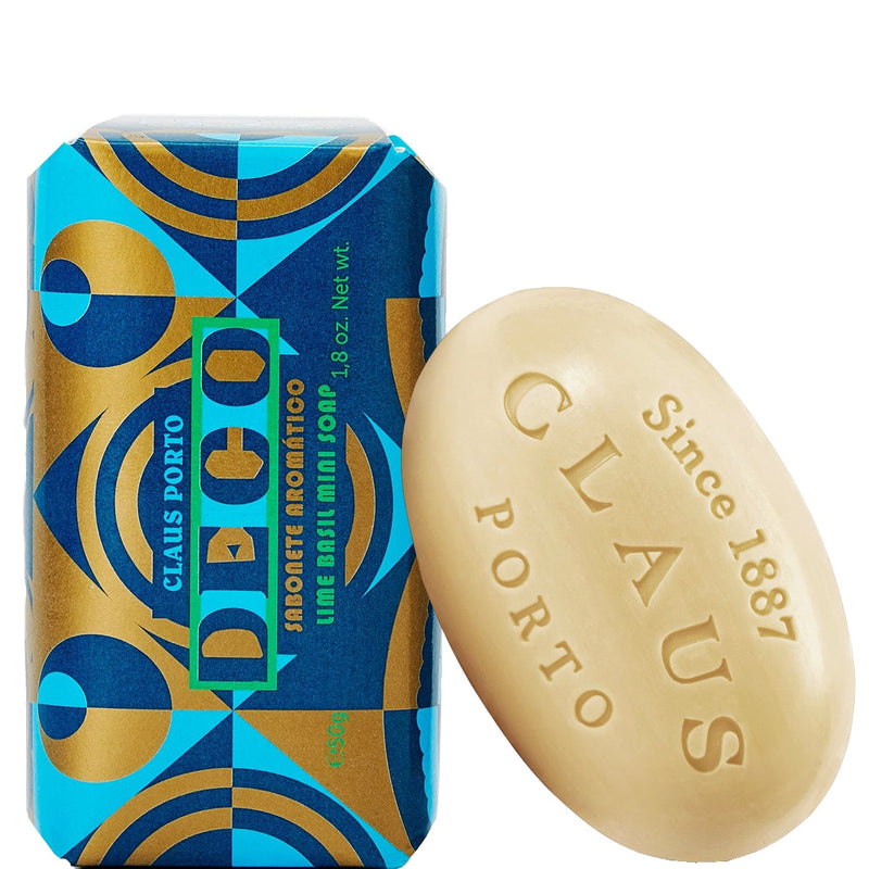 Claus Porto "Deco" - Lime Basil Soap 150g.