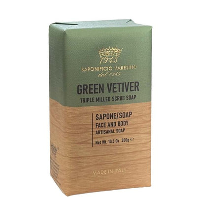 Saponificio Varesino Face & Body Soap "Green Vetiver" - 300g