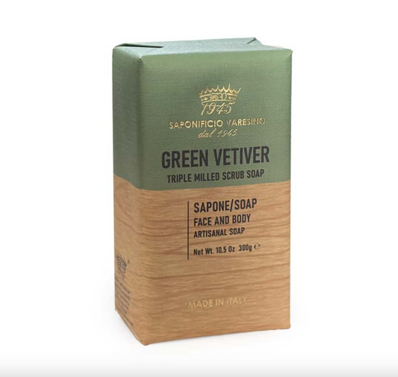 Saponificio Varesino Face & Body Soap "Green Vetiver" - 300g