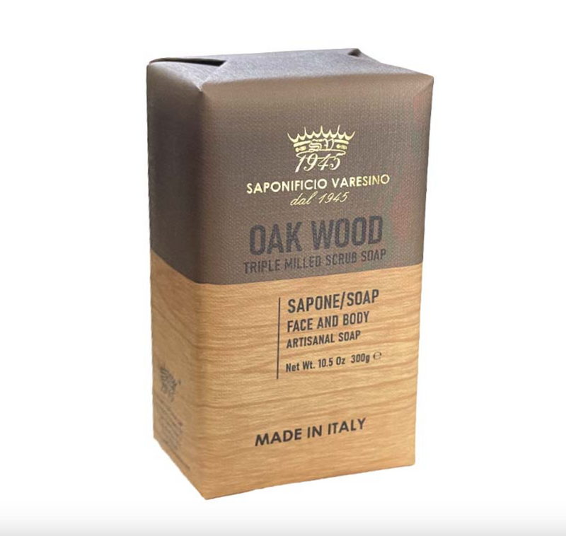 Saponificio Varesino Face & Body Soap "Oak Wood" - 300g