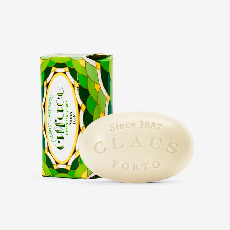 Claus Porto "Alface" - Green Leaf Soap 150g.