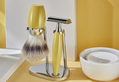 Muhle "KOSMO" DE Safety Razor - Citrin Resin