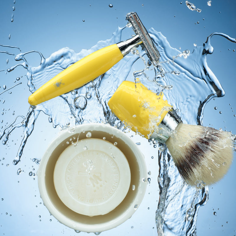 Muhle "KOSMO" DE Safety Razor - Citrin Resin