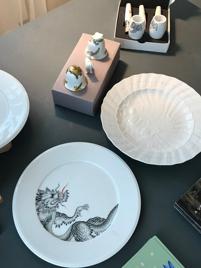 Muhle "EDITION" Silvertip Badger - Meissen Porcelain (L)
