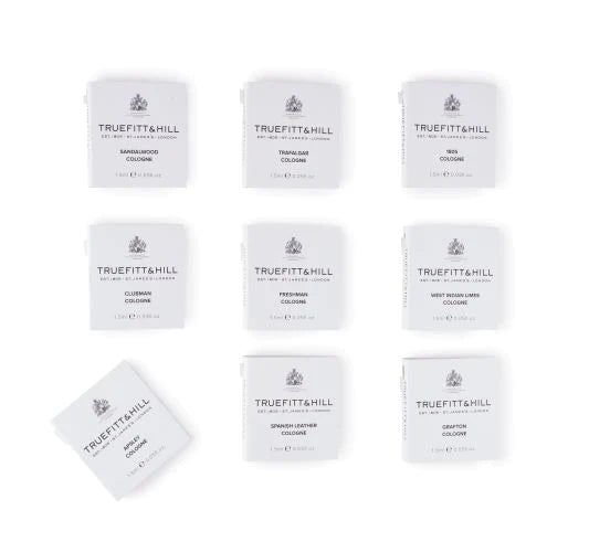 Truefitt & Hill "Sample pack" - Eau de Cologne