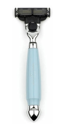 Edwin Jagger Lady's Luxury Razor Gillette Mach 3 - Blue