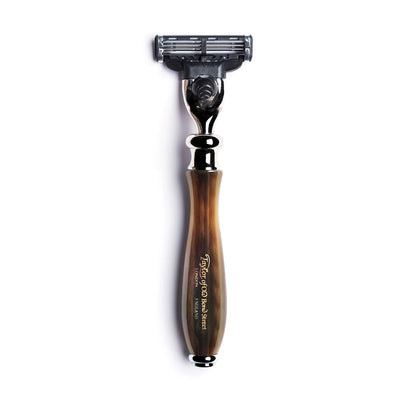 Taylor of Old Bond Street "Victorian" Mach 3 Razor - Horn