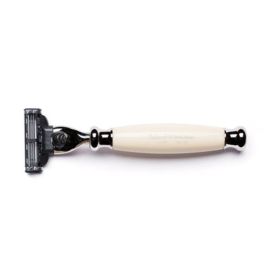 Taylor of Old Bond Street "Edwardian" Mach 3 Razor - Ivory