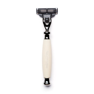 Taylor of Old Bond Street "Edwardian" Mach 3 Razor - Ivory