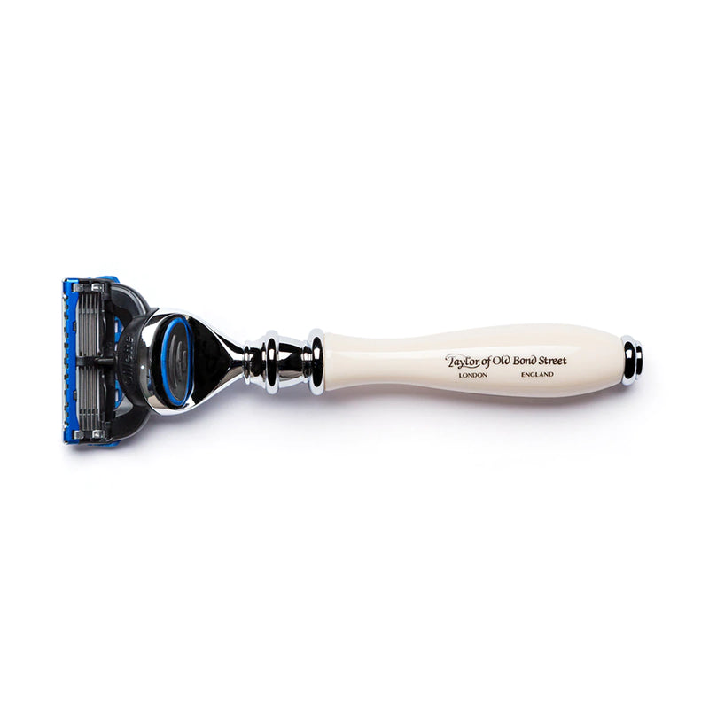 Taylor of Old Bond Street "Victorian" Fusion Razor - Ivory