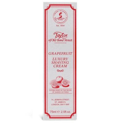 Taylor of Old Bond Street "Grapefruit" Scheercrème - 75ml