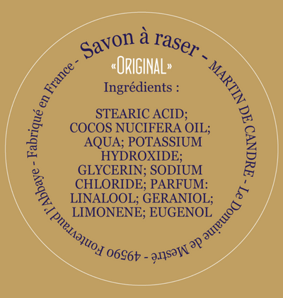 Martin de Candre - Wooden Bowl - Shaving Soap 200g.