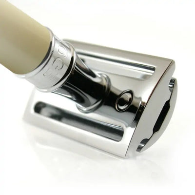 Edwin Jagger "Traditional" DE87 - DE Safety Razor (Ivory)
