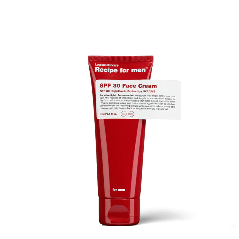 Recipe for Men - Facial Cream SPF30 - 75ml