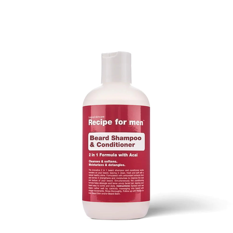 Recipe for Men - Beard Shampoo & Conditioner 250ml