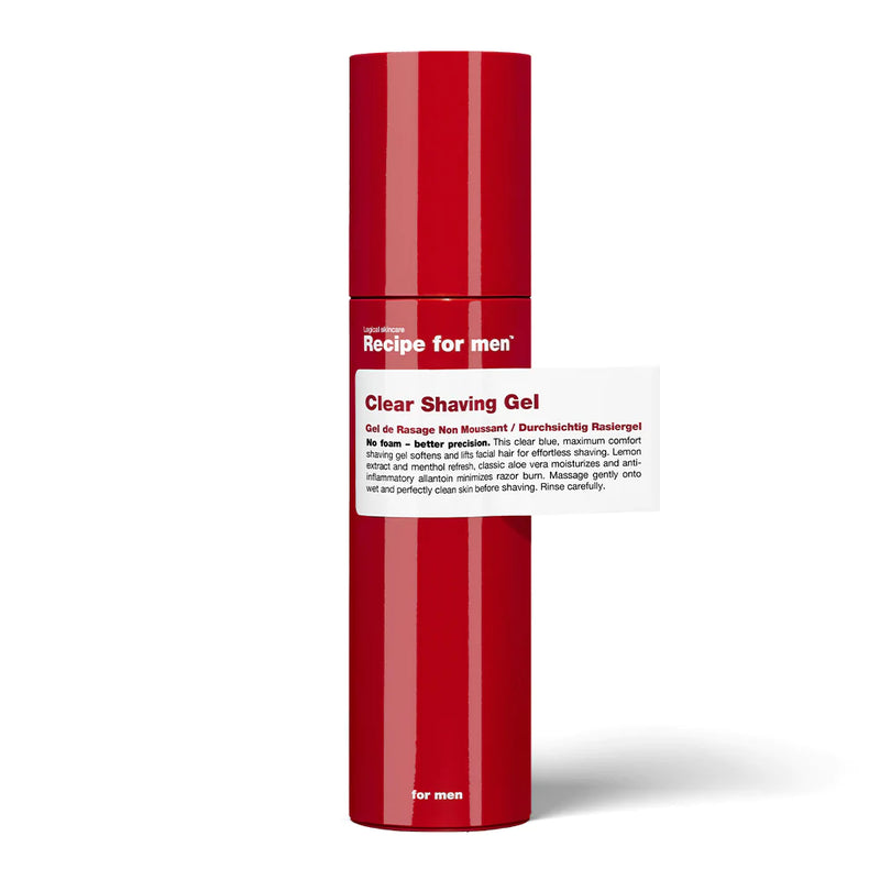 Recipe for Men - Clear Shaving Gel 100ml