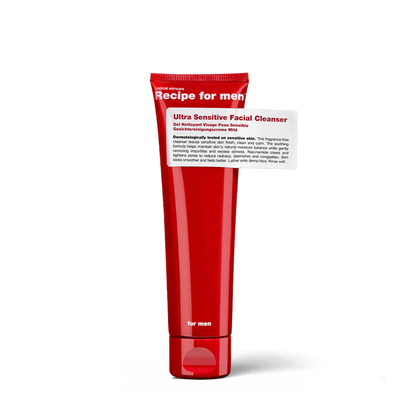 Recipe for Men - Ultra Sensitive Facial Cleanser 100ml